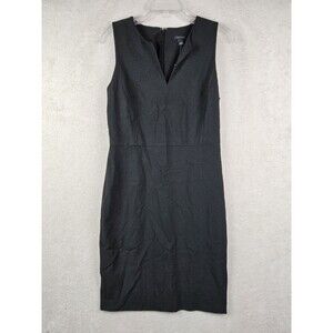 Ann Taylor Women’s Sleeveless Lined Classic Black Dress Size 4